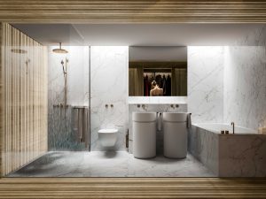 Butterfly - Bathroom Interior