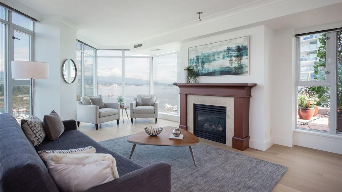 1902 - 1650 BAYSHORE DRIVE Penthouse for Sale in Coal Habour
